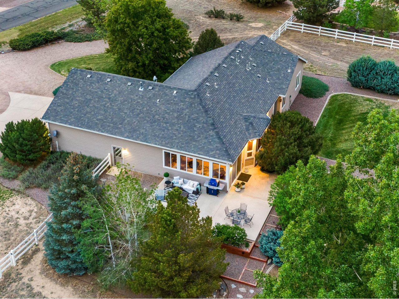 Outdoor living = A sprawling 621 sq ft patio off the south side sets the stage for Colorado al fresco living at its finest - BBQs, entertaining, sunsets.