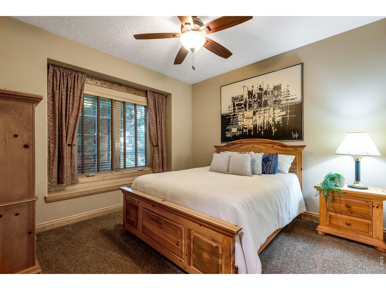 Another Secondary Bedroom, comfortable and ready to relax in! 