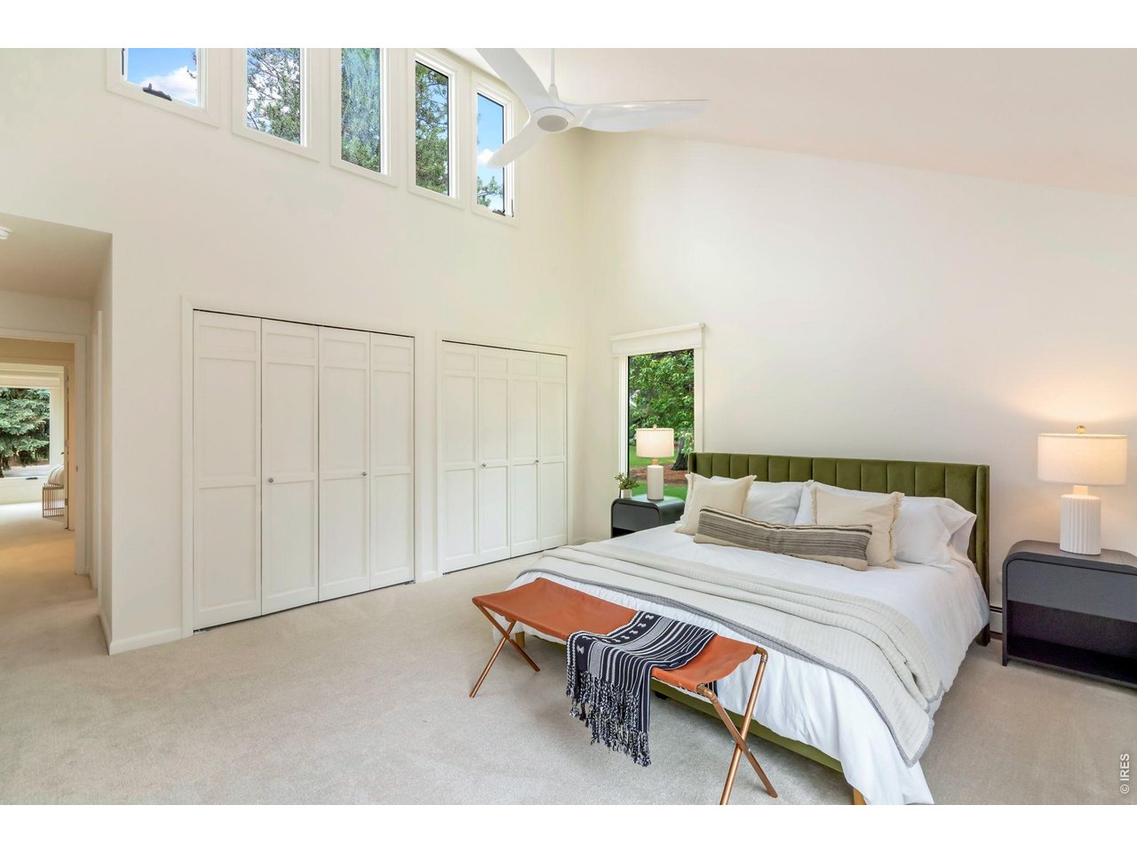 Plenty of closet space - double closets! Brand new carpet throughout!