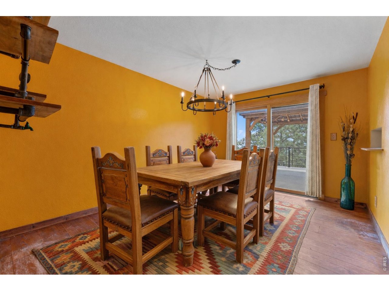 Digitally staged similarly to what was in dining room previously. 