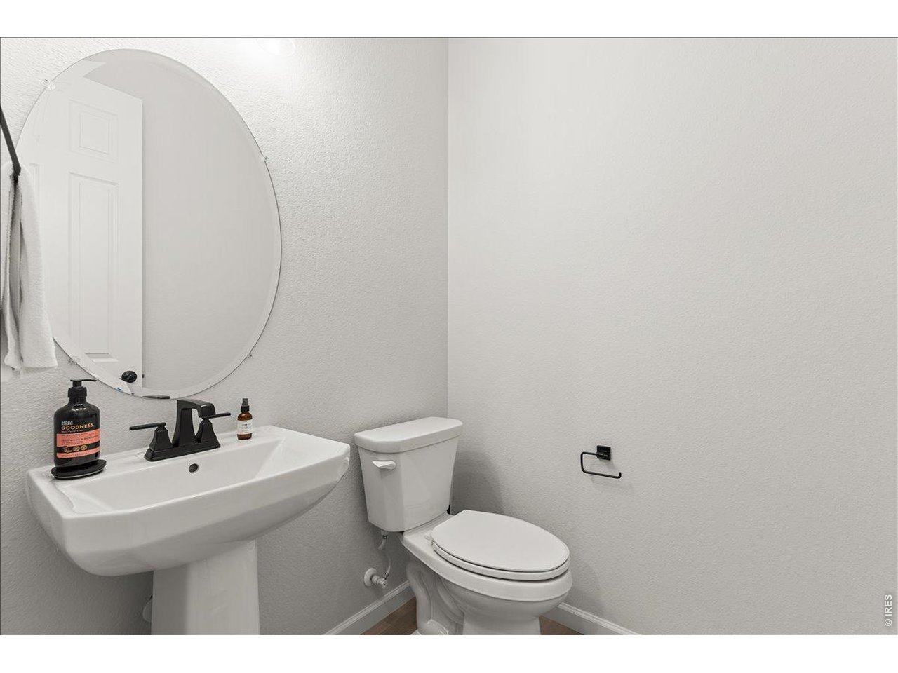 Main floor half bath 