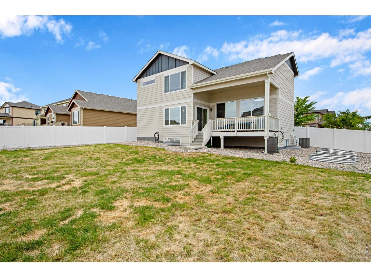 Covered back deck