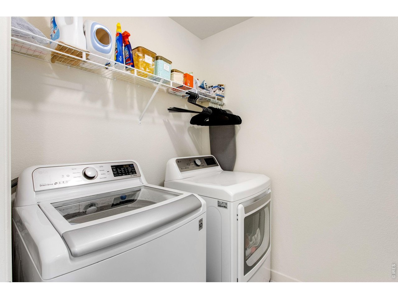 Upstairs laundry room
