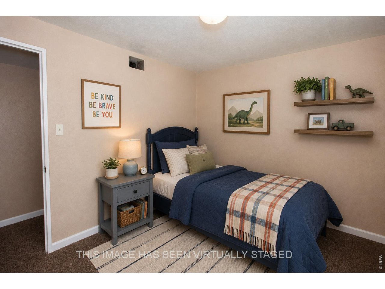 Bedroom 2-virtually staged