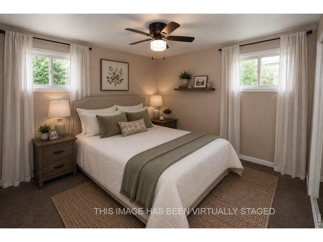 Bedroom 1-virtually staged