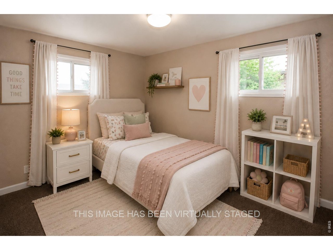 Bedroom 3-virtually staged