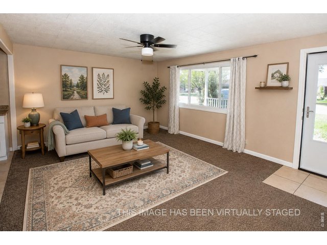Property Photo 4 Living room- virtually staged