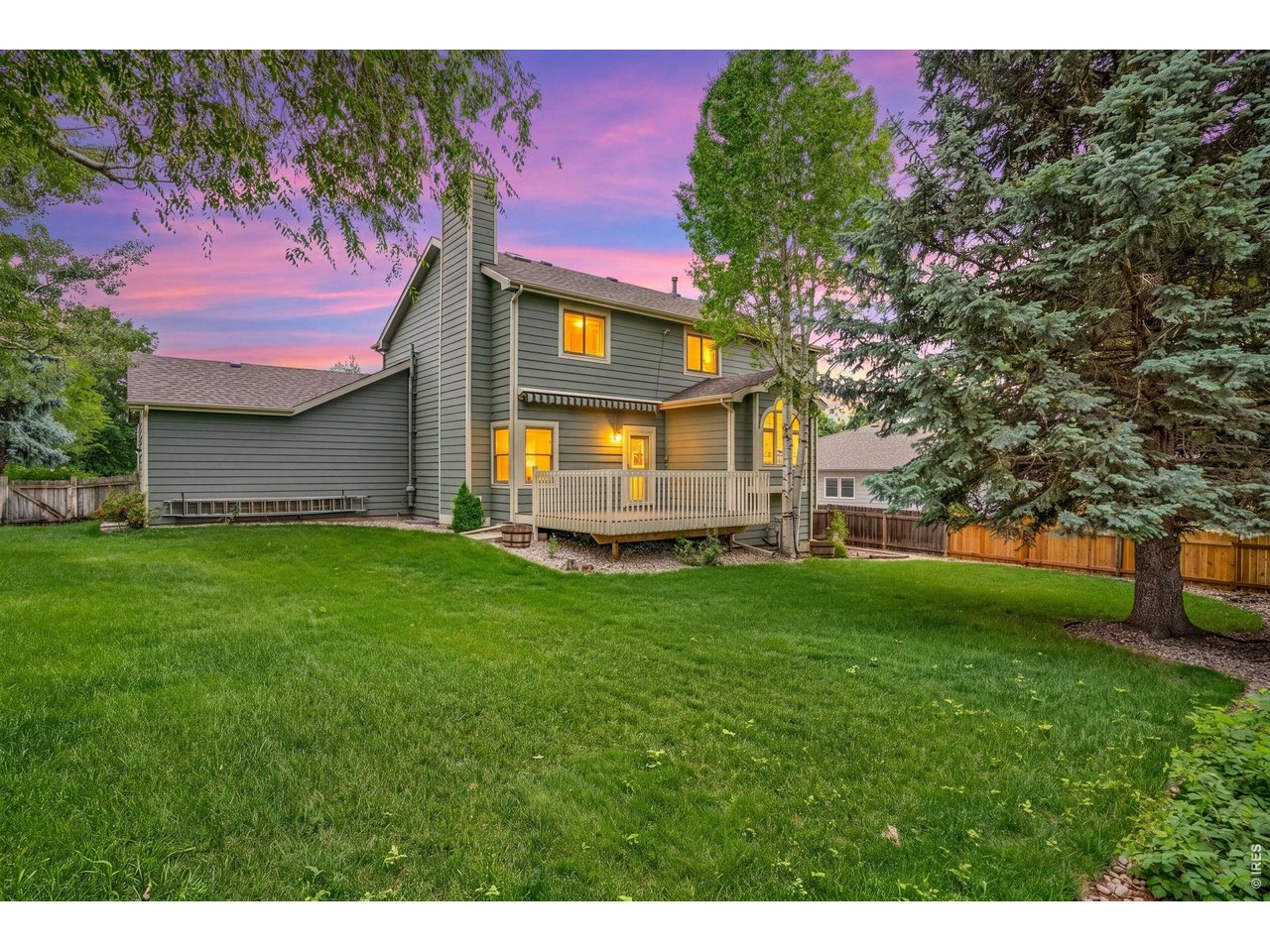 Your own private oasis in the West side of Loveland! Fully fenced in "park-like" backyard. 
