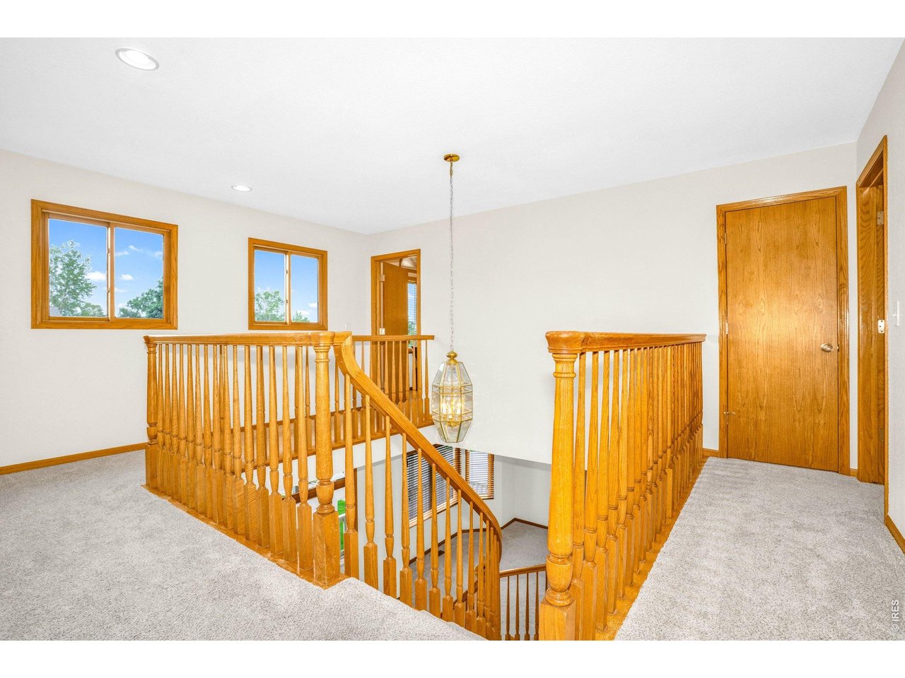 The split bedroom floor plan allows for privacy for the primary suite.