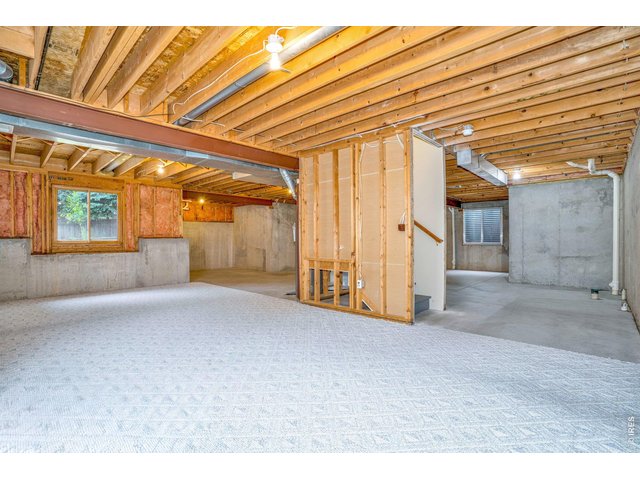 Property Photo 28 The full, unfinished garden-level basement is a blank slate for all your needs.