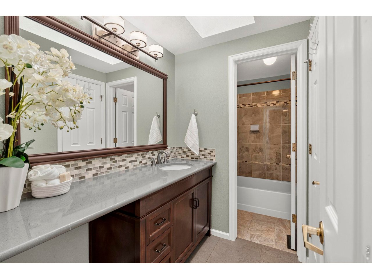 Upper Level Bathroom Vanity