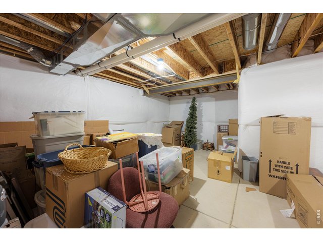 Property Photo 36 Large Unfinished Storage Space in Basement to store all of your Extras!