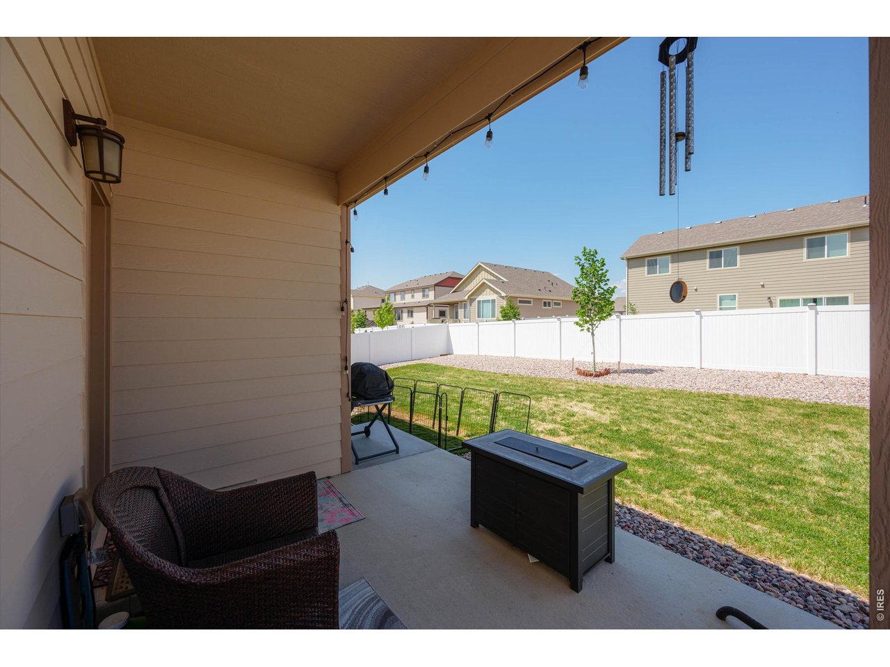 Extended Covered Patio to the Back