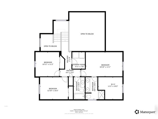 Property Photo 37 Second story floor plan