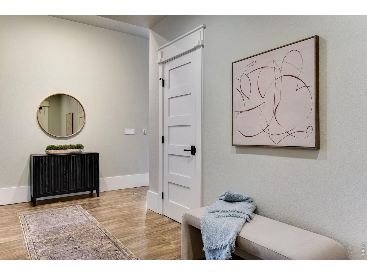 #203, take an easy ride to the 2nd floor on the west side. Solid Core doors, thick baseboard, gorgeous custom millwork