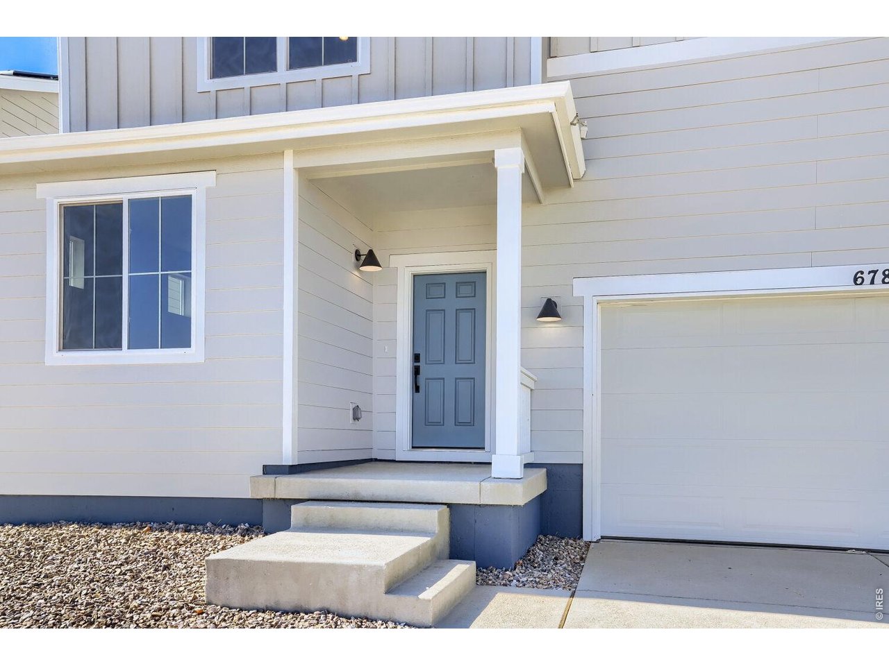 Covered front entry