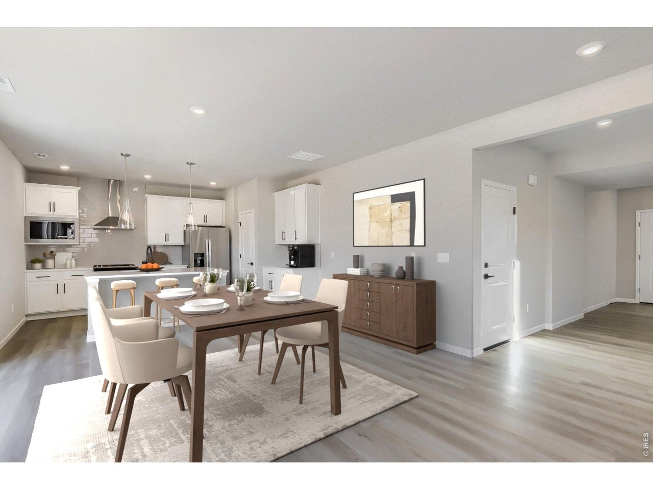 Dedicated dining space