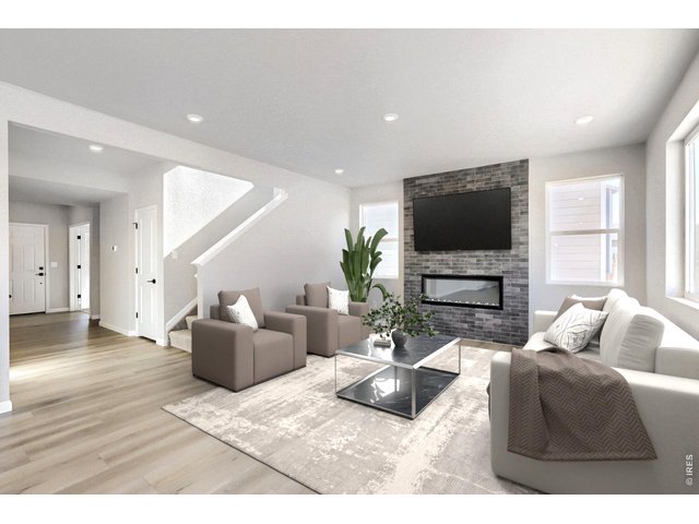 Property Photo 12 Great room centered by gas fireplace