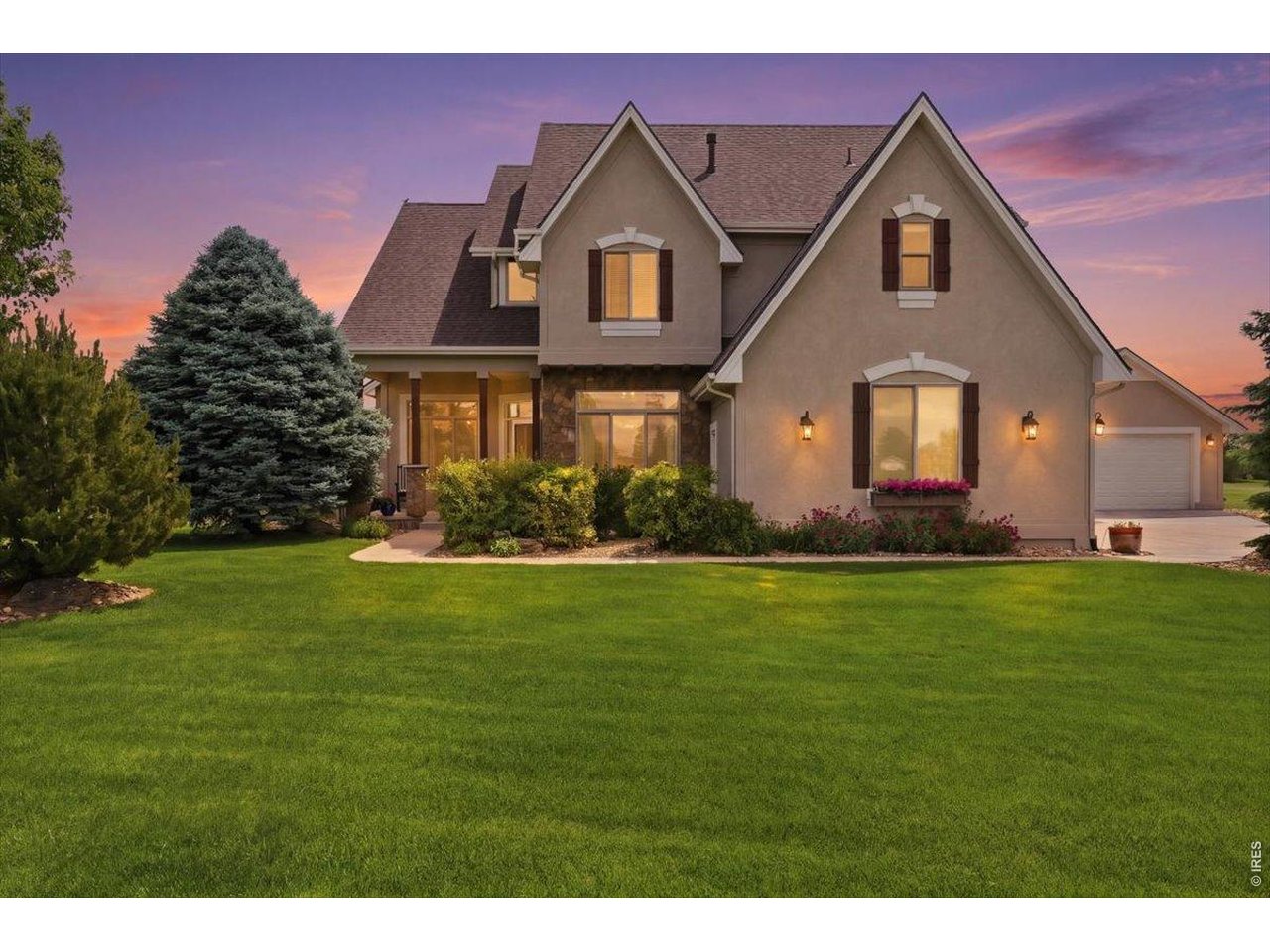 Gorgeous Soaring Eagle estate with detached shop perched on 1.65 acres