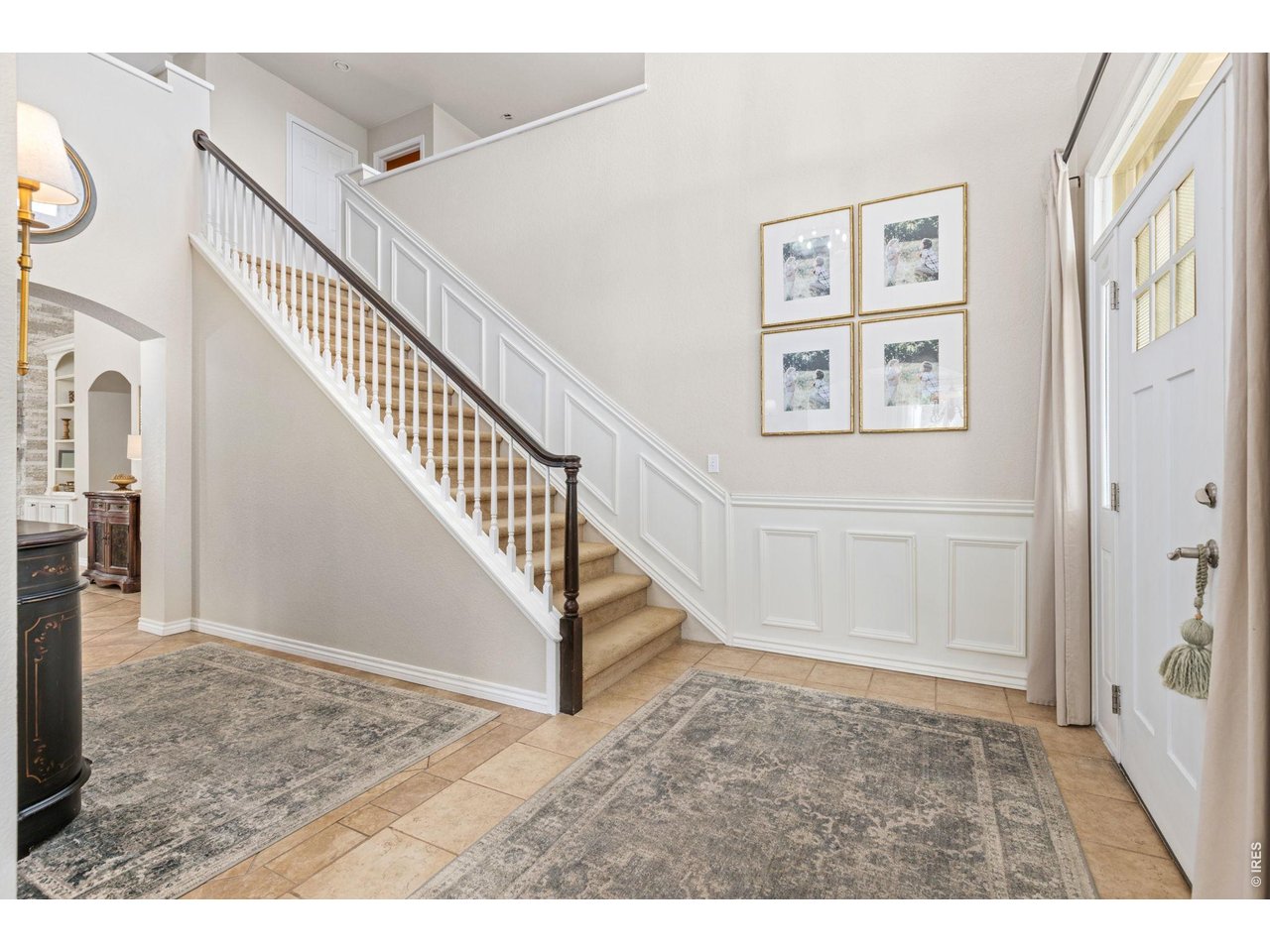 Grand Foyer With High Ceilings