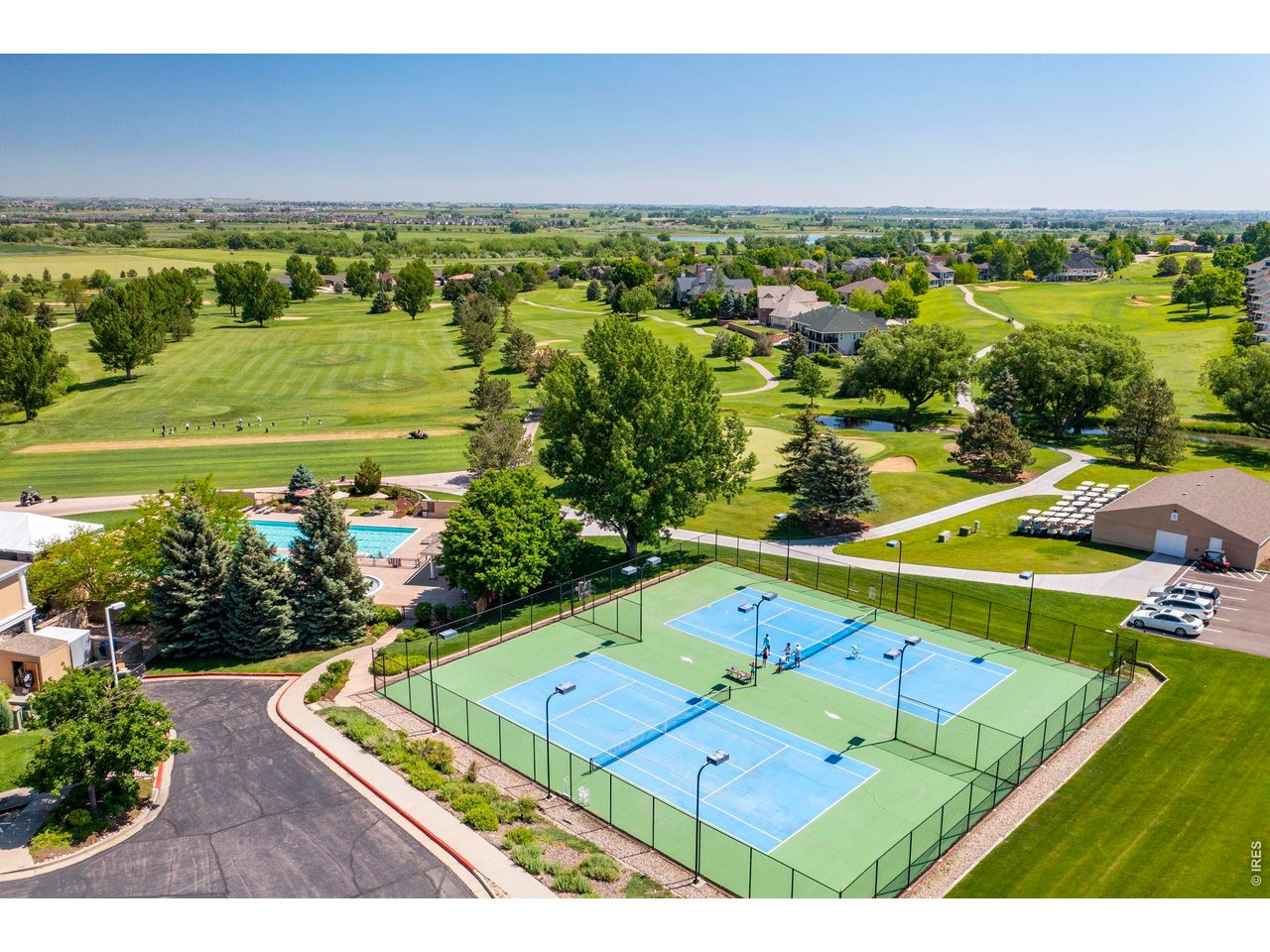 Tennis and Pickle Ball Courts Available (Membership Required)