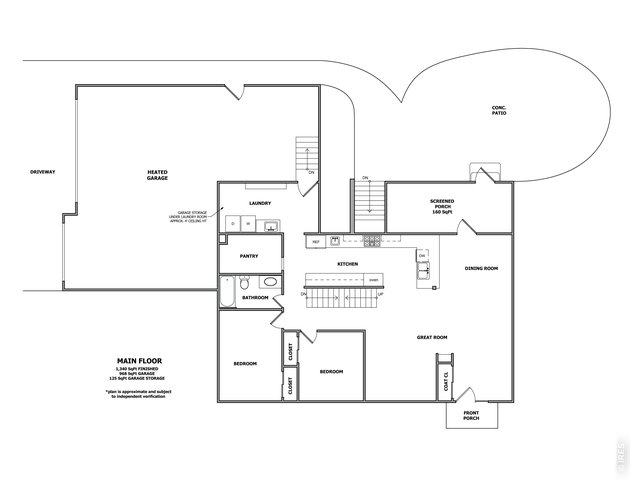 Property Photo 48 Main Floor Plan