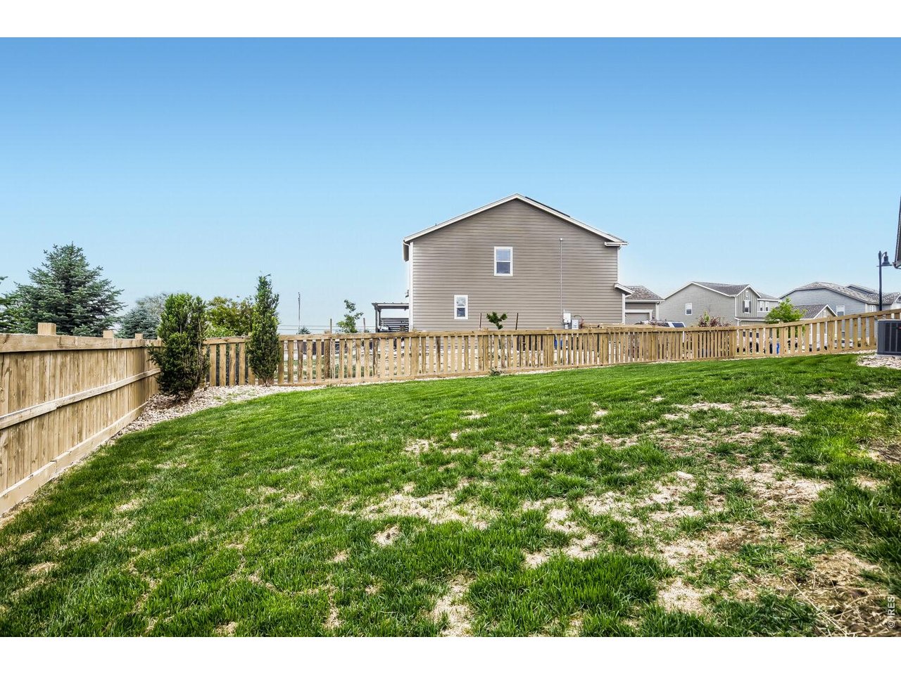 Fenced in yard