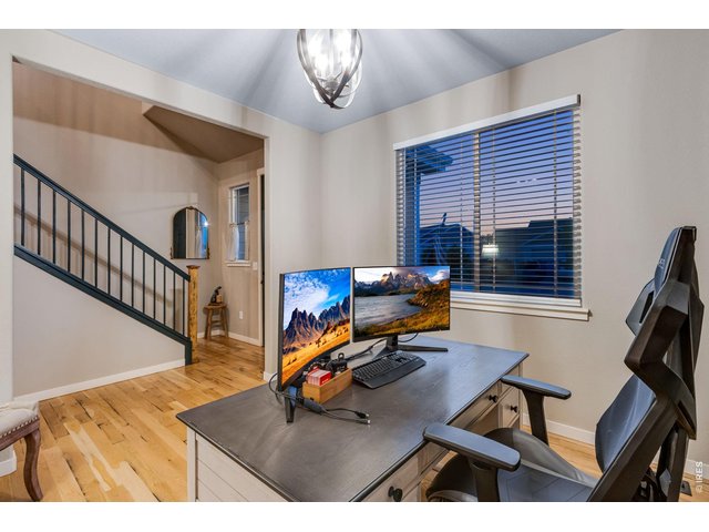 Property Photo 6 Front executive office with circular light fixture