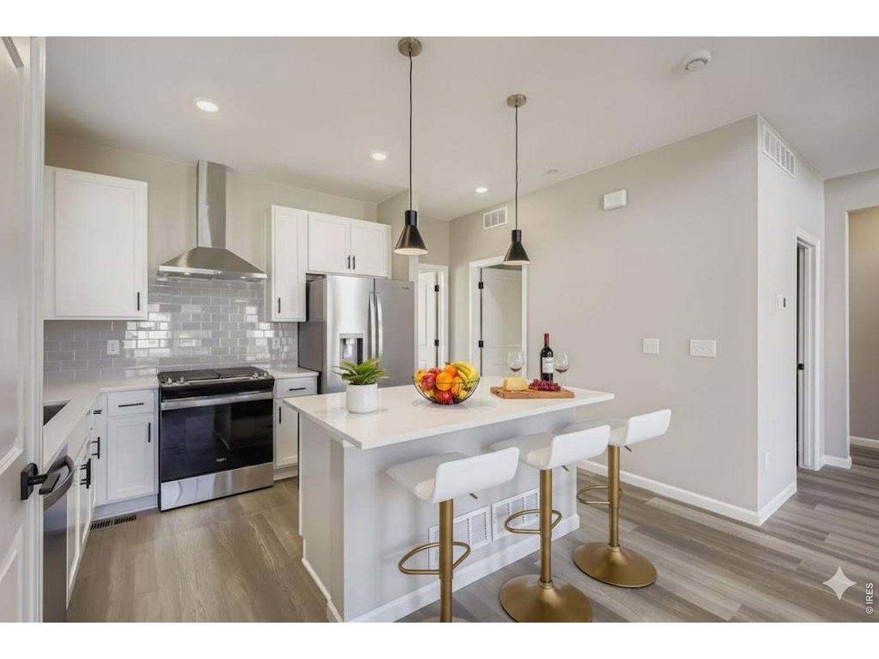Upgraded appliances and modern finishes
