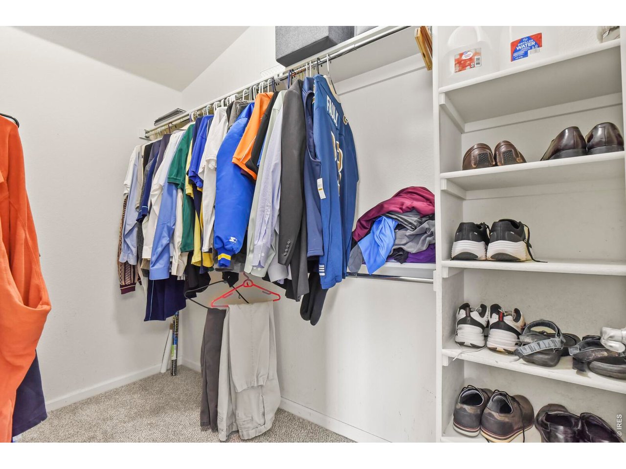 Primary closet