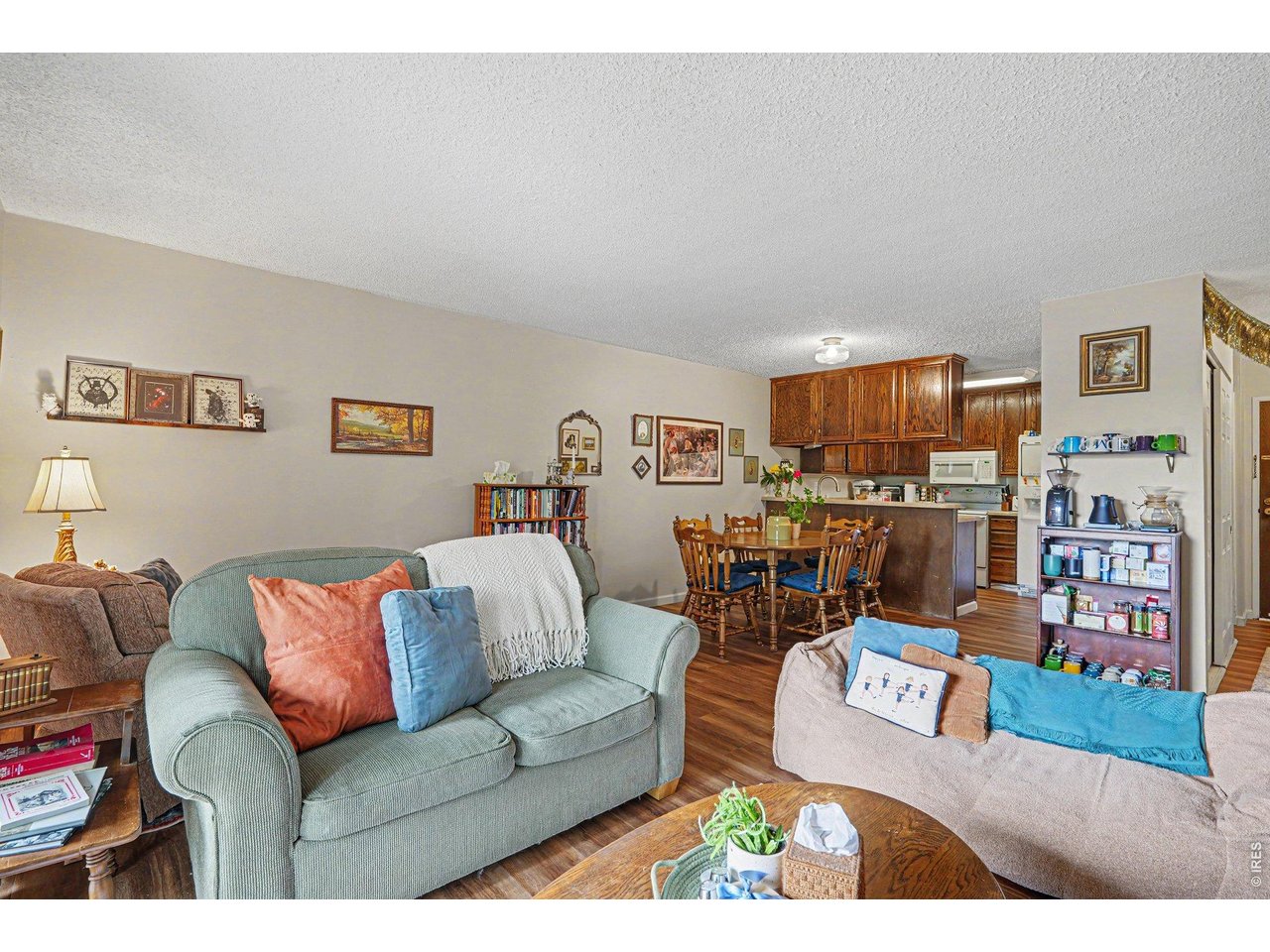 Living, Dining and Kitchen
