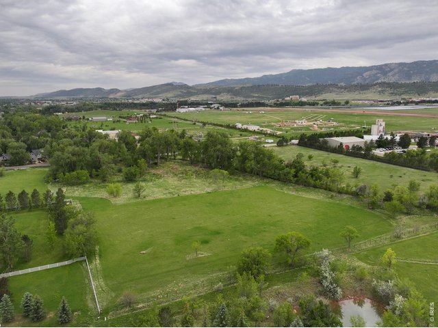 Property Photo 18 PFA Training Center on the right and CSU owns the land extending SW from the property