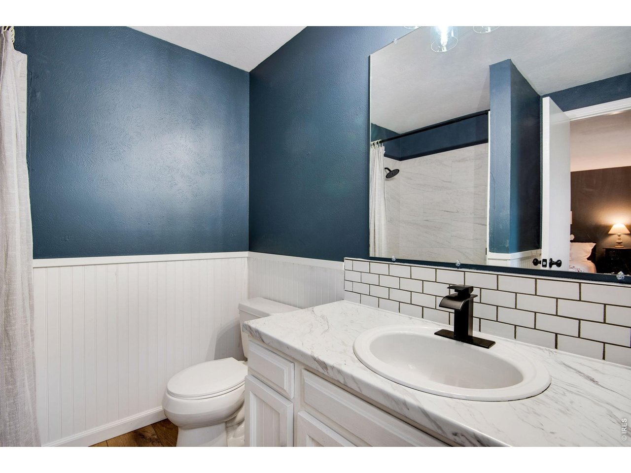 Private primary bedroom 3/4 bath