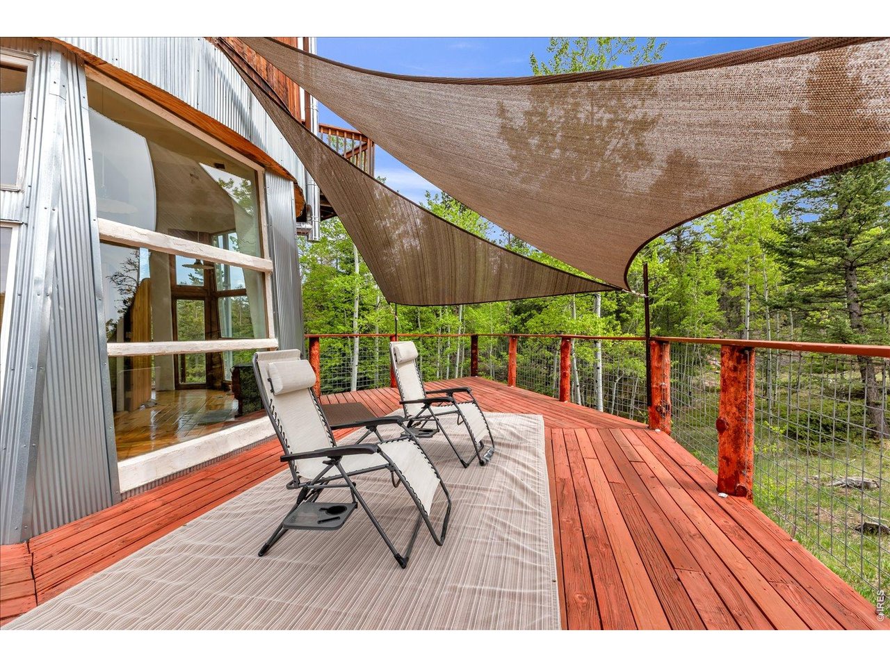 main level deck