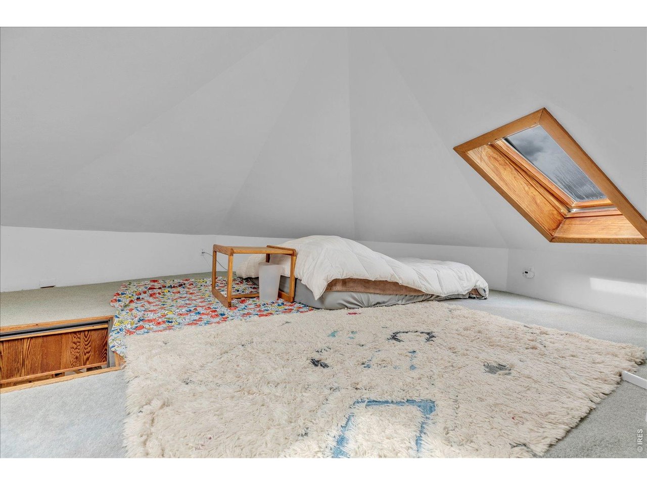 top level sleeping area