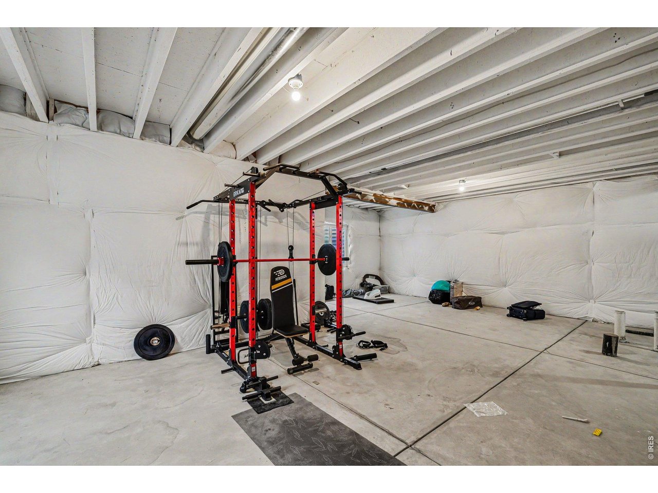 Full Unfinished Basement with Rough-In for Future Bath