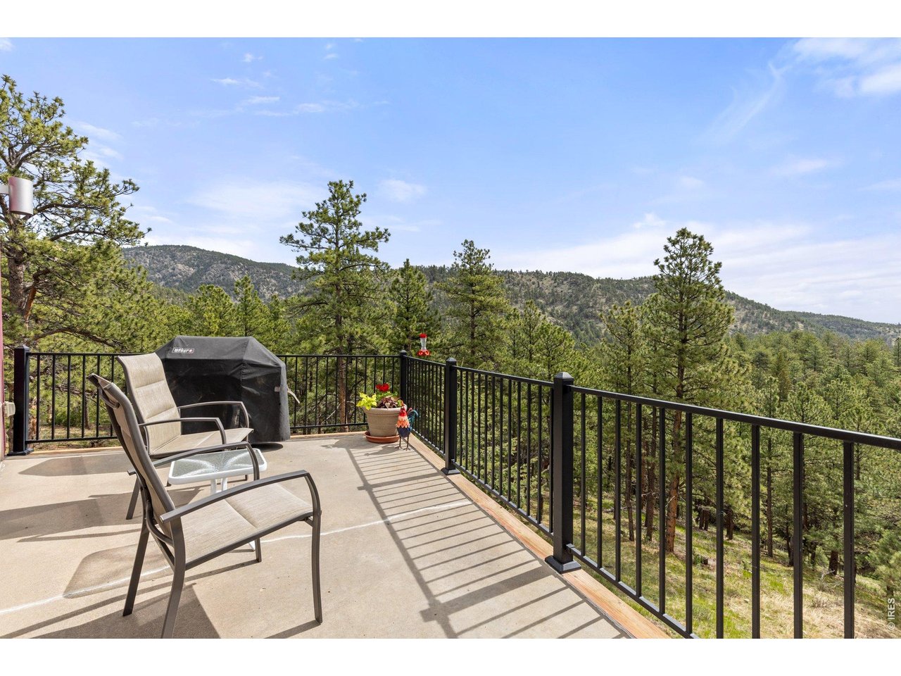 Multi level balconies and deck spaces.