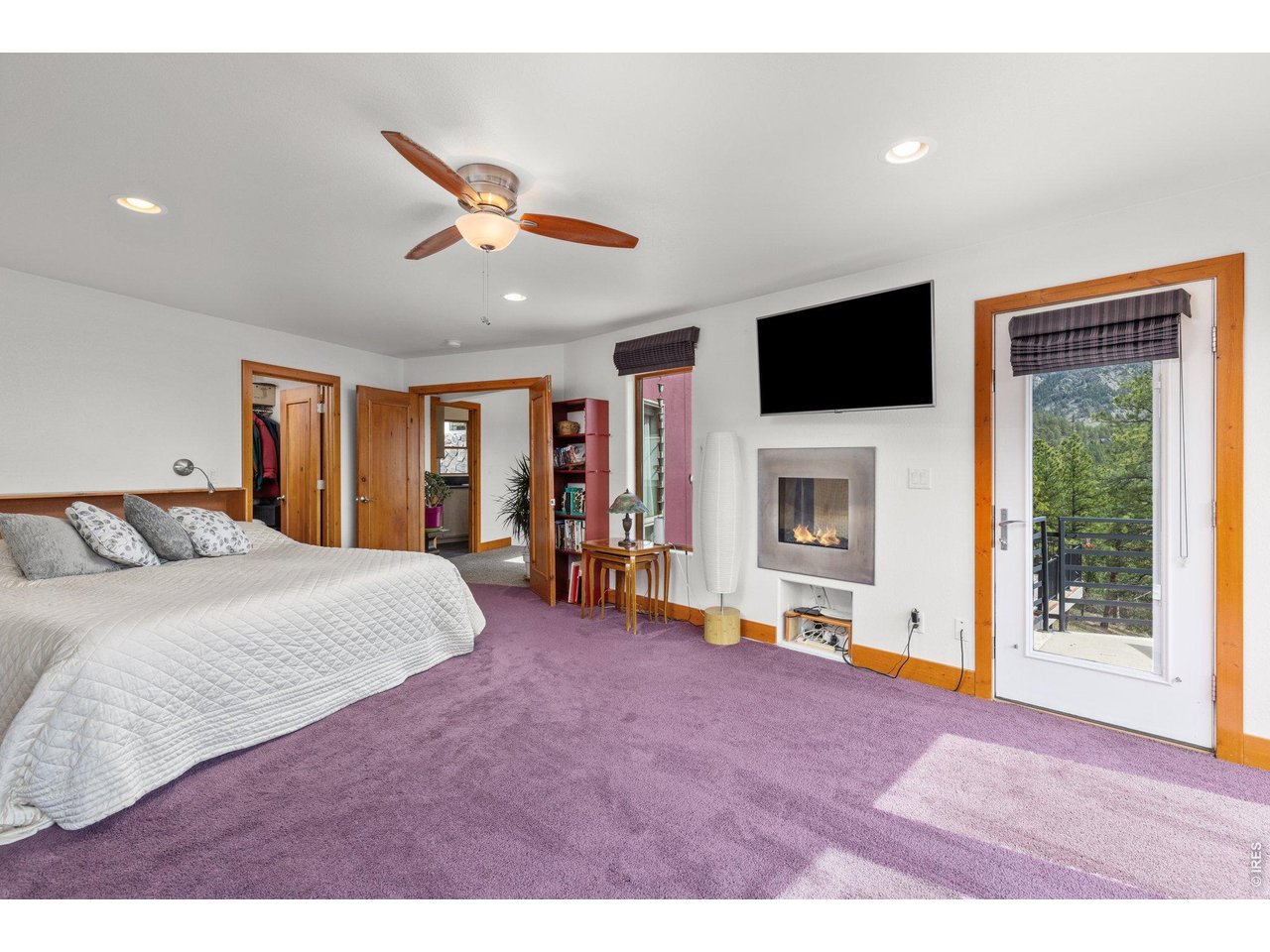 Primary Bedroom Suite with Private Balcony