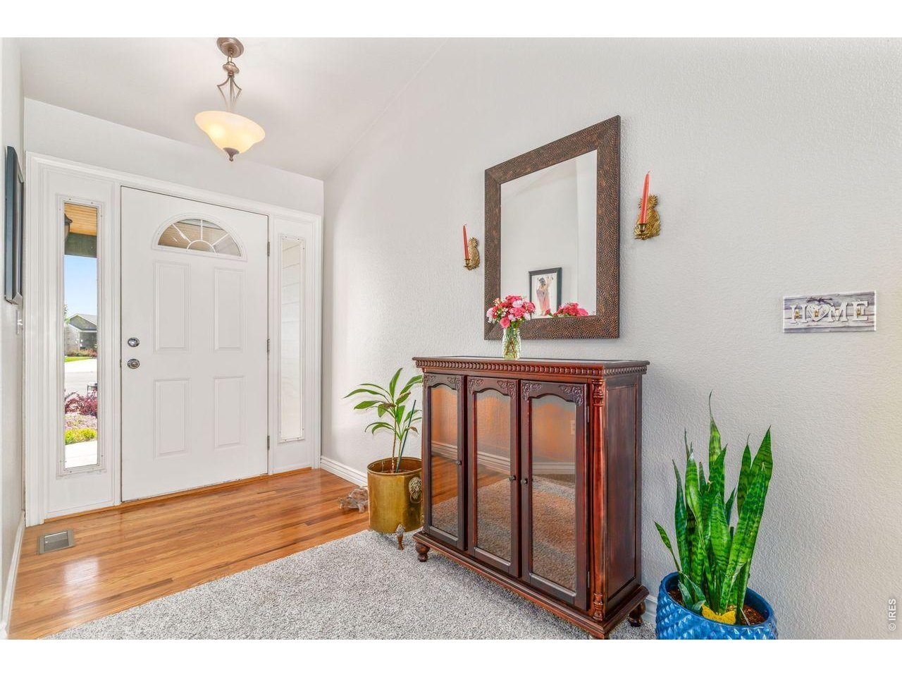 Bright Foyer is welcoming the minute you step inside