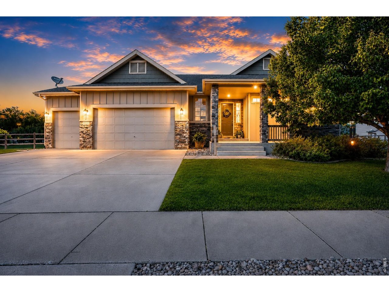 This ranch style home is situated on a hard-to-find .38-acre lot