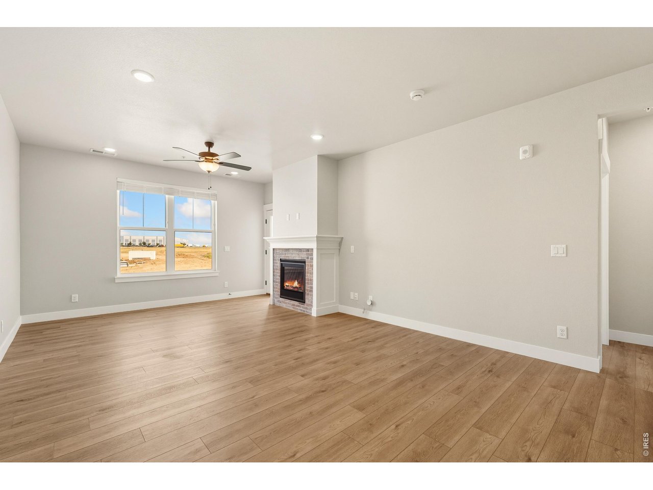 Property Photo 5 Luxury Vinyl extended into the living room 