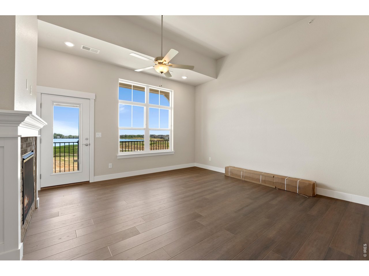 Property Photo 8 Luxury vinyl extended into the living room. 