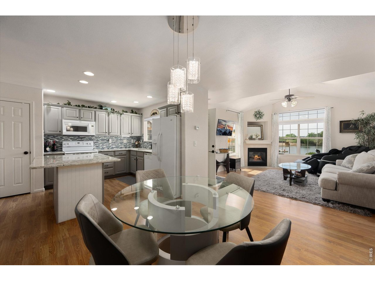 Upon Entering Home You Will Love the Open Floor Plan Layout with Windows Capturing the Great Views Throughout!