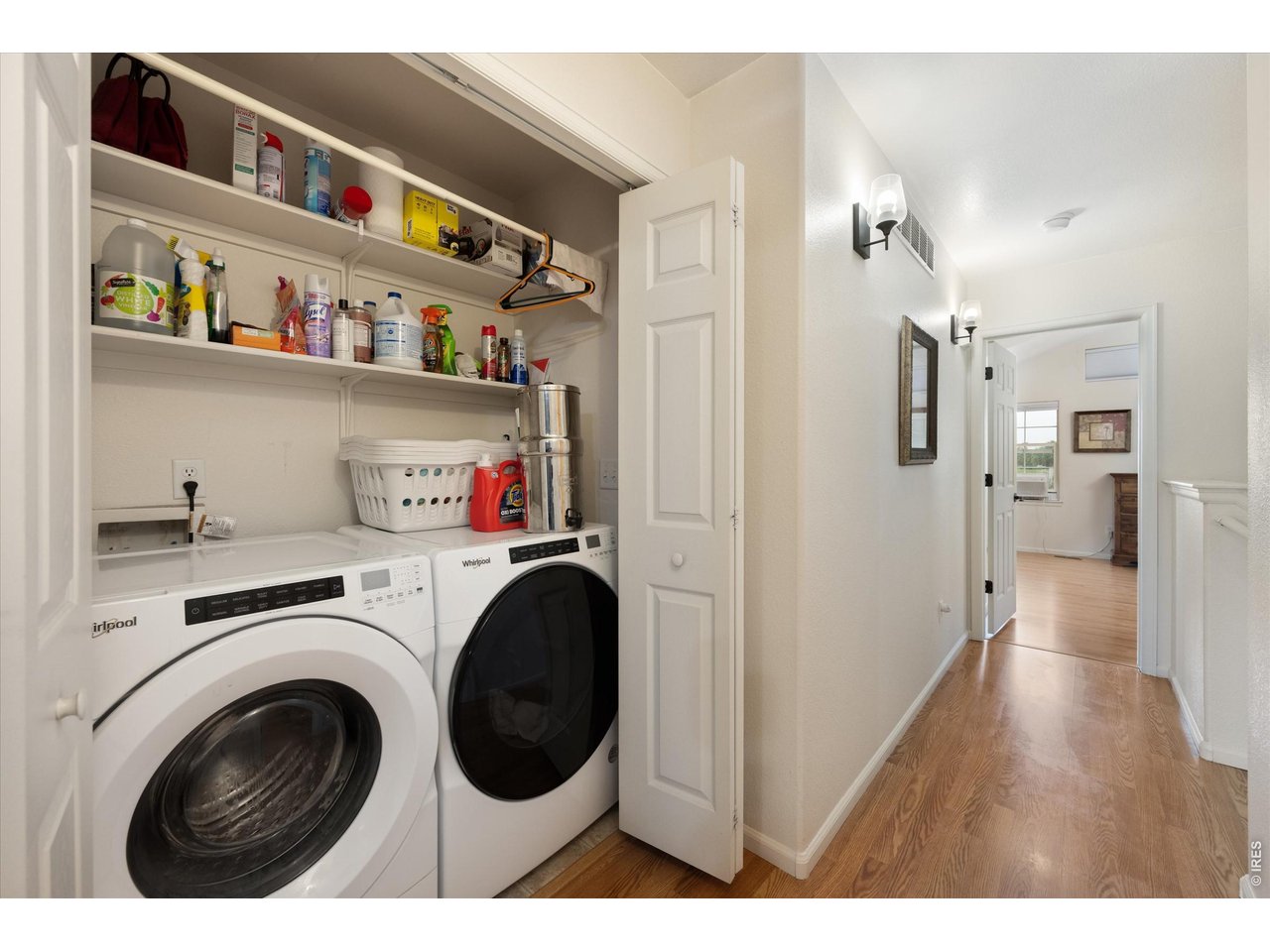 Upper Laundry Room for Ease & Convenience