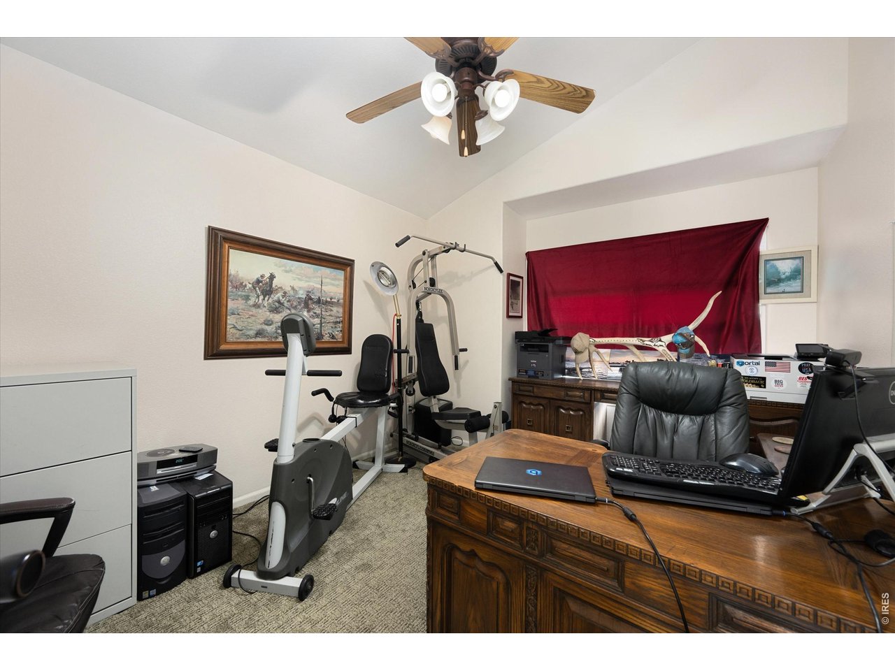 Third Bedroom with Large Window 
