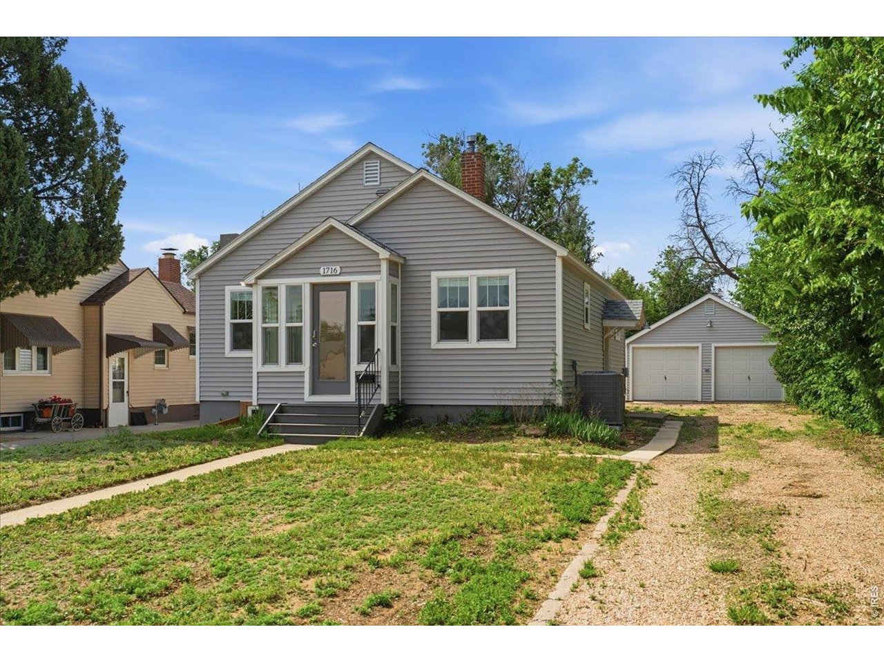 Updated 2 car detached garage with new electrical