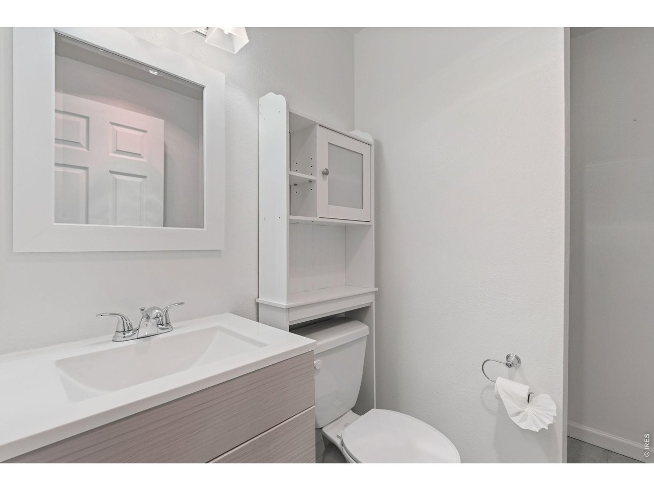 Updated bath in basement