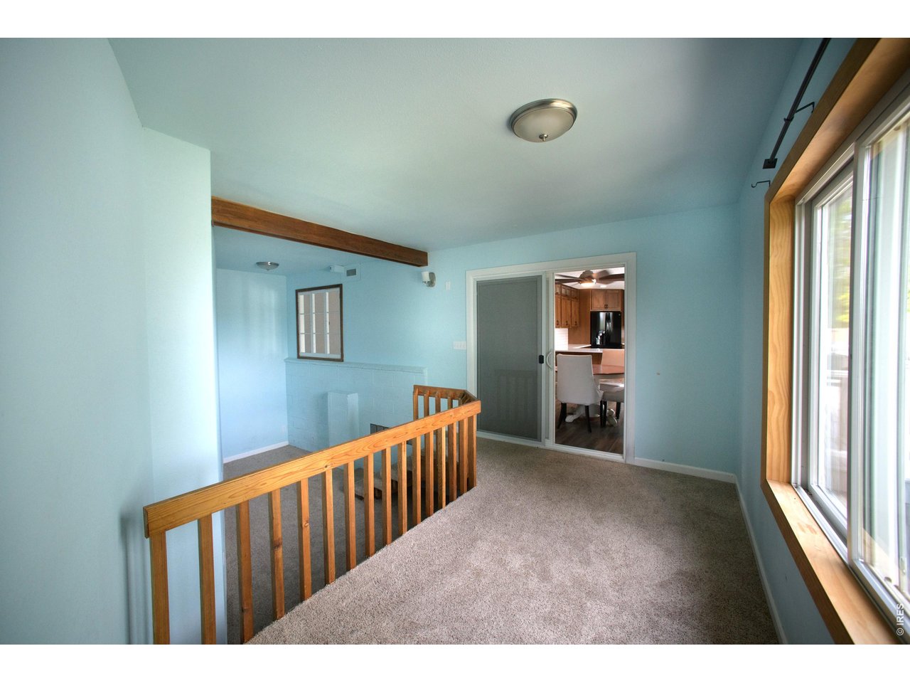 Office and/or bedroom space off dining room