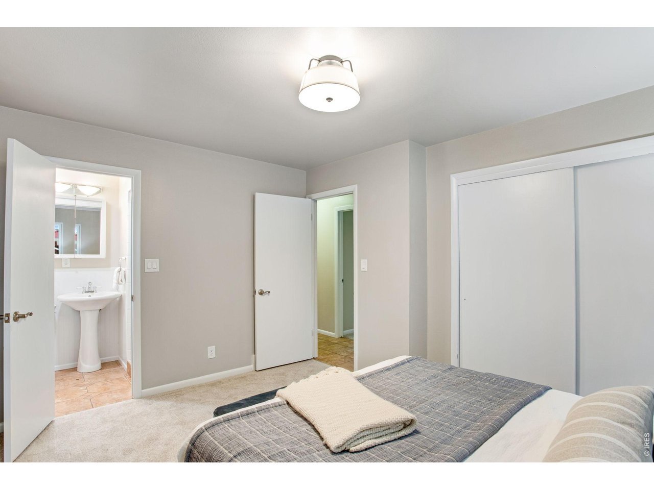 Primary Suite, freshly painted throughout all closets, doors & trim! 