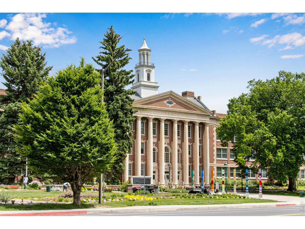 By the Old Fort Collins High School or now the CSU Performing arts center! 
